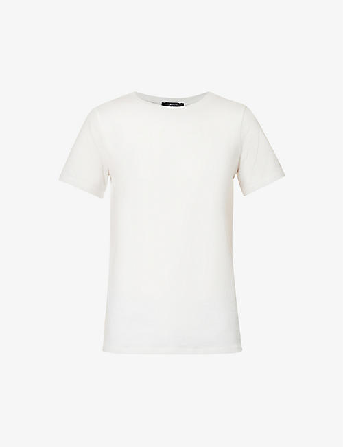 WEEKEND MAX MARA: Multia regular-fit stretch-cotton T-shirt