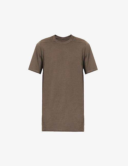 RICK OWENS: Level crewneck organic cotton-jersey T-shirt