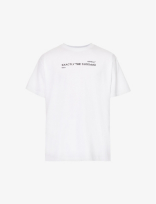 Off white hotsell t shirt selfridges