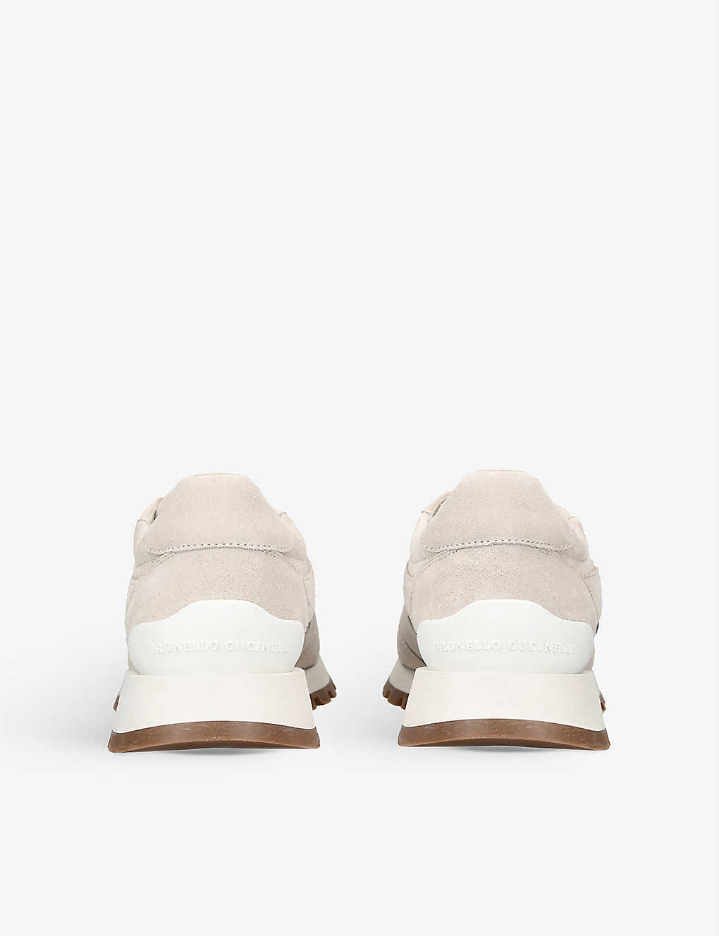 BRUNELLO CUCINELLI Runner low-top suede trainers