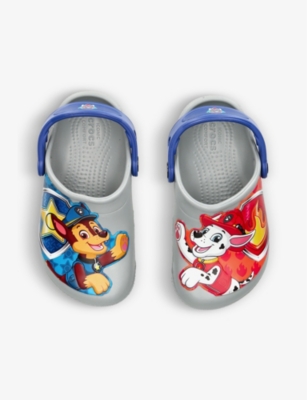 CROCS: Paw Patrol perforated rubber clogs 6 months - 6 years