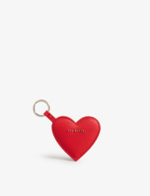 Designer Series Collection Leather Heart Shaped Purse Mirror