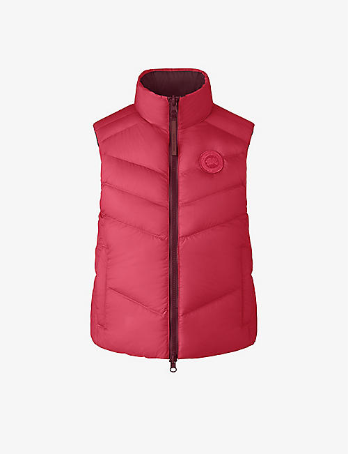 CANADA GOOSE: Canada Goose x Reformation Layla funnel-neck shell-down gilet