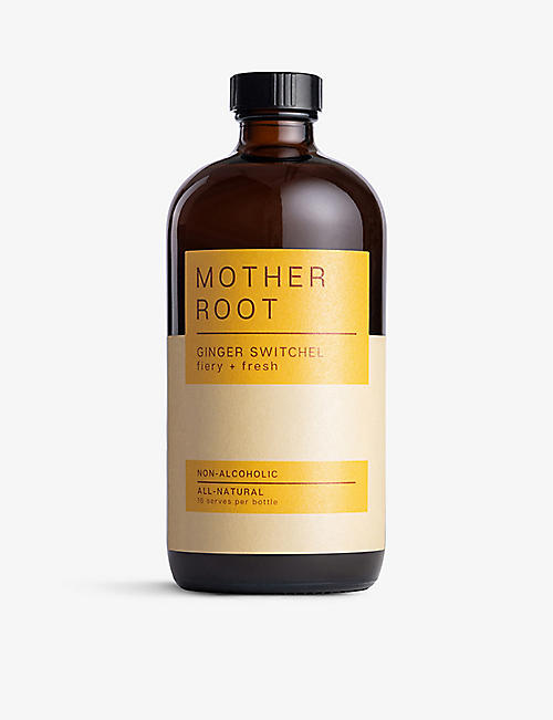 LOW & NO ALCOHOL: Mother Root Ginger Switchel alcohol-free aperitif 480ml