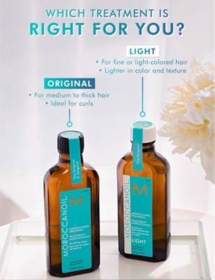 Shop Moroccanoil Light Treatment Hair Oil