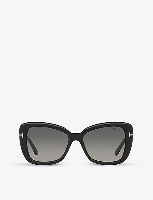 TOM FORD: FT1008 butterfly-frame acetate sunglasses