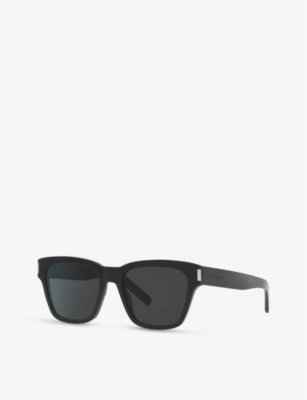 SAINT LAURENT: SL560 acetate square-frame sunglasses