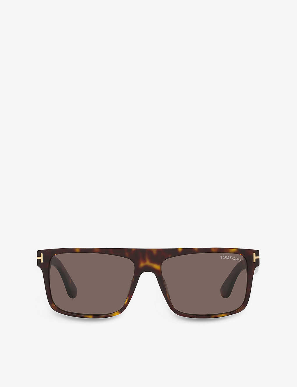 Tom Ford Womens Brown Ft0999 Square-frame Acetate Sunglasses