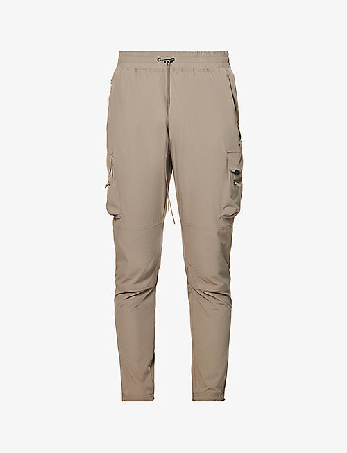 REPRESENT: 247 multi-pocket tapered stretch-woven trousers