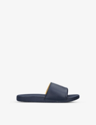ralph lauren cayson sliders black