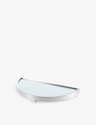 Christofle Seve D'argent Silver-plated Metal Tray 32cm