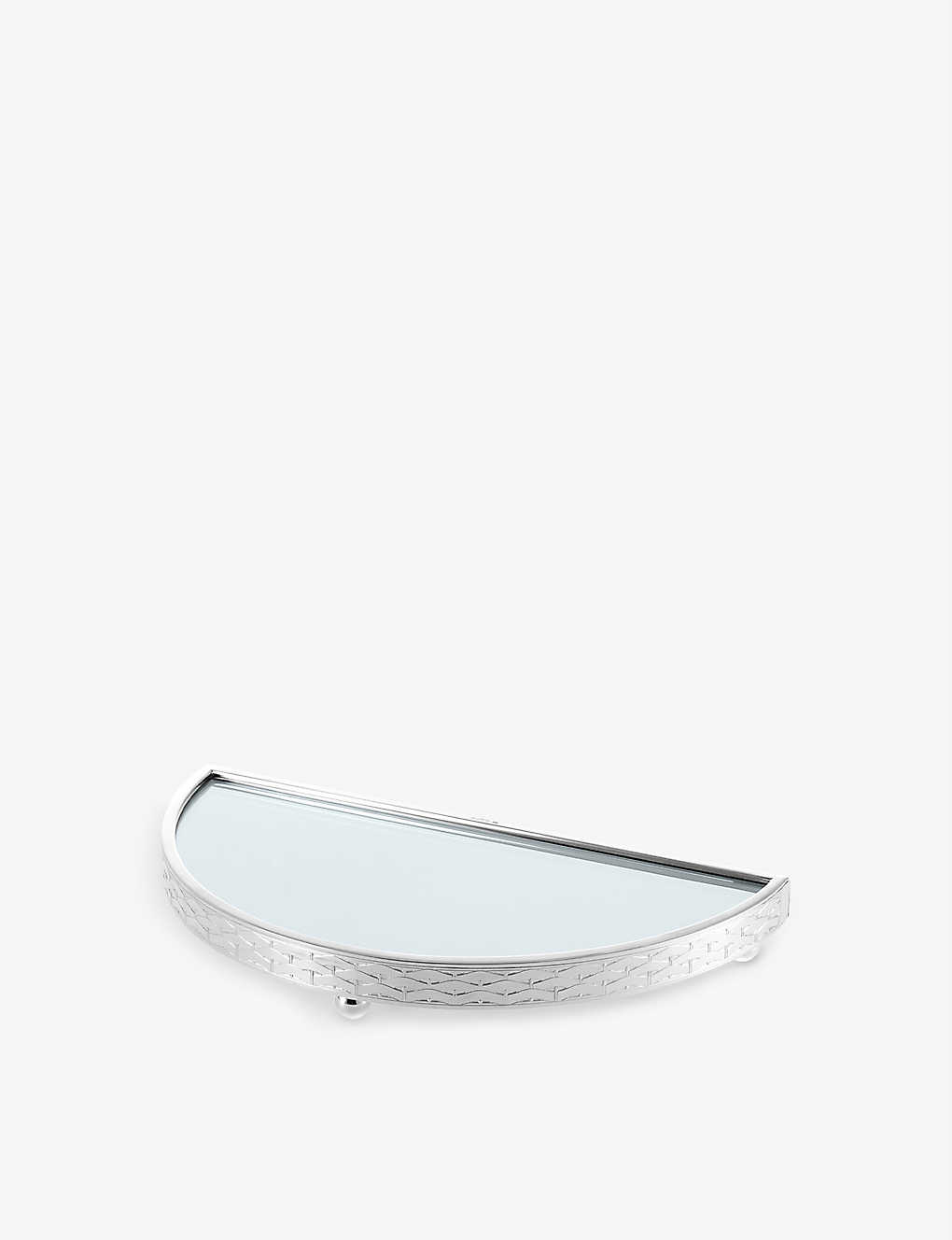 Christofle Seve D'argent Silver-plated Metal Tray 32cm