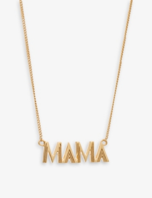 Personalised on sale necklace selfridges