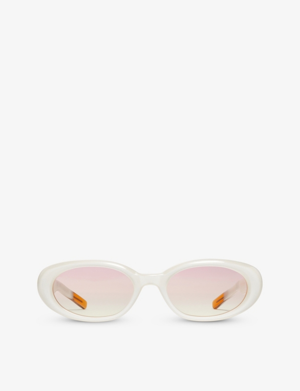 Bandoneon.S Oval Sunglasses