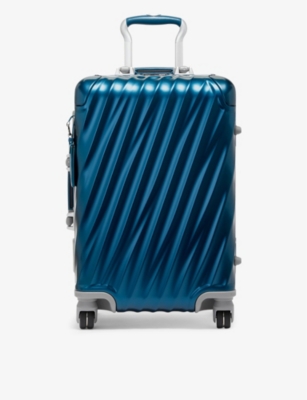 TUMI: International four-wheel aluminium carry-on 56cm