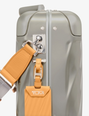 Tumi Womens Titanium 19 Degree Titanium Hard-case Shell Briefcase In Titanium