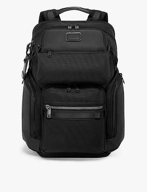 TUMI: Nomadic zip-pocket padded-back nylon backpack
