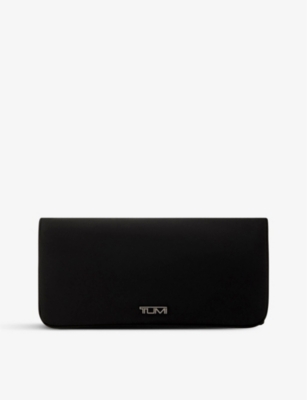 Tumi Voyageur Nylon Small Organizer In Black/gunmetal