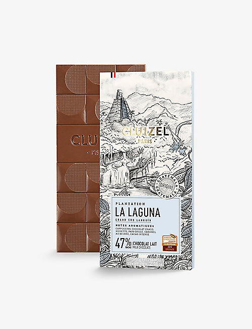 MICHEL CLUIZEL: Laguna Plantation 47% chocolate bar 70g