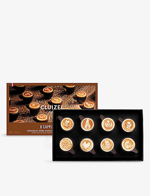 MICHEL CLUIZEL：Coffret Cappuccino 咖啡味巧克力 8 盒装