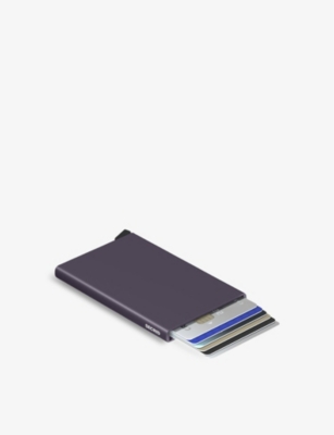 Shop Secrid C-dark Purple Cardprotector Aluminium Card Holder