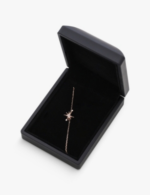 La Maison Couture Womens  Myriam Soseilos Astral 9ct Rose-gold And Sapphire Bracelet In Rose Gold