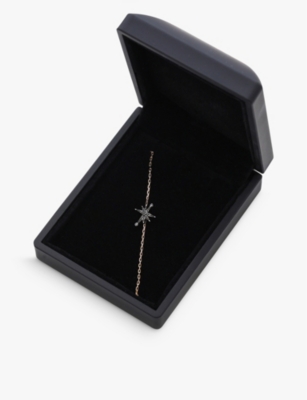 LA MAISON COUTURE: Myriam Soseilos Astral Star rhodium, 9ct rose-gold and spinel bracelet