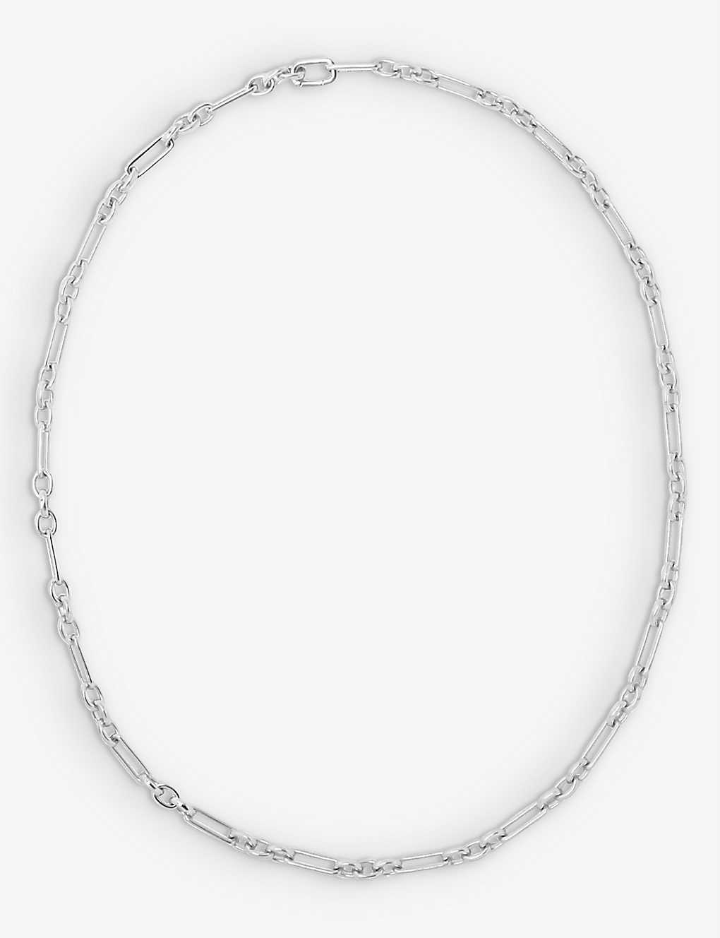 La Maison Couture Womens Silver Miphologia Vintage Sterling-silver Chain Necklace