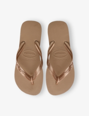 kalender podning kvælende Havaianas Women's Top Tiras Flip-flops Women's Shoes In Rose Gold | ModeSens