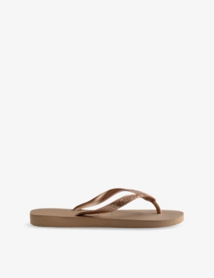 Havaianas Women's Top Tiras Flip-flops Women's Shoes In Rose Gold