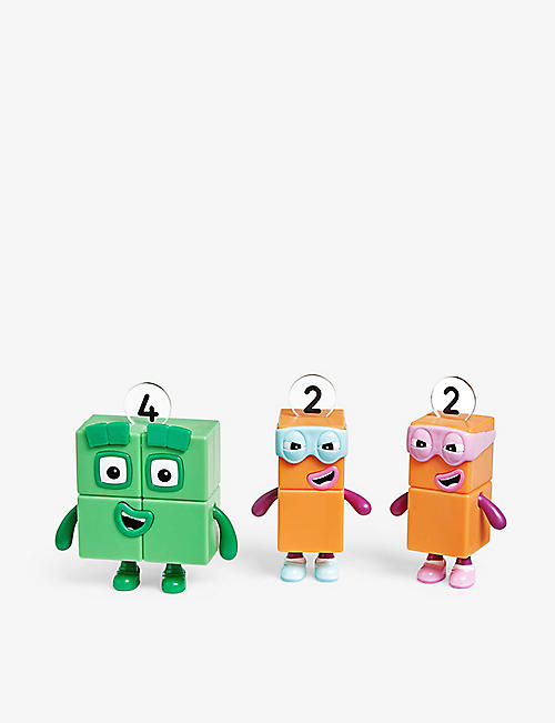 NUMBERBLOCKS: Four and the Terrible Twos play set