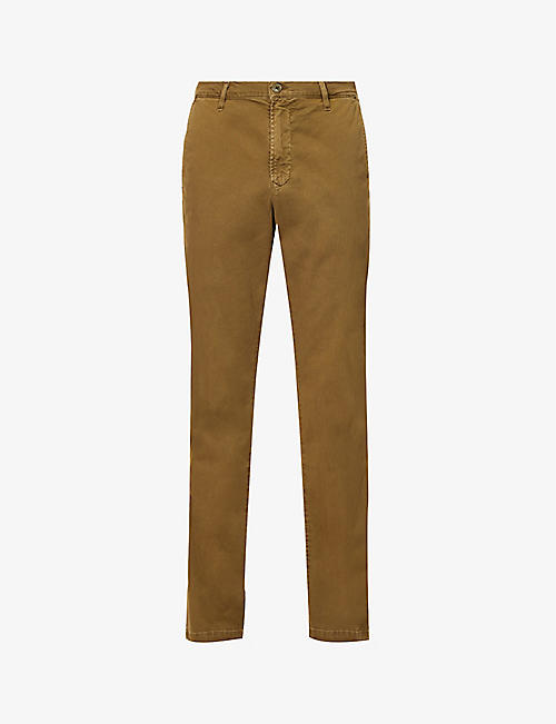 CITIZENS OF HUMANITY: London straight-leg mid-rise stretch-organic cotton trousers