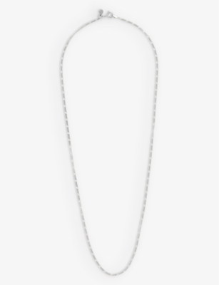 MARIA BLACK KATIE RHODIUM-PLATED STERLING-SILVER CHAIN NECKLACE,64560770