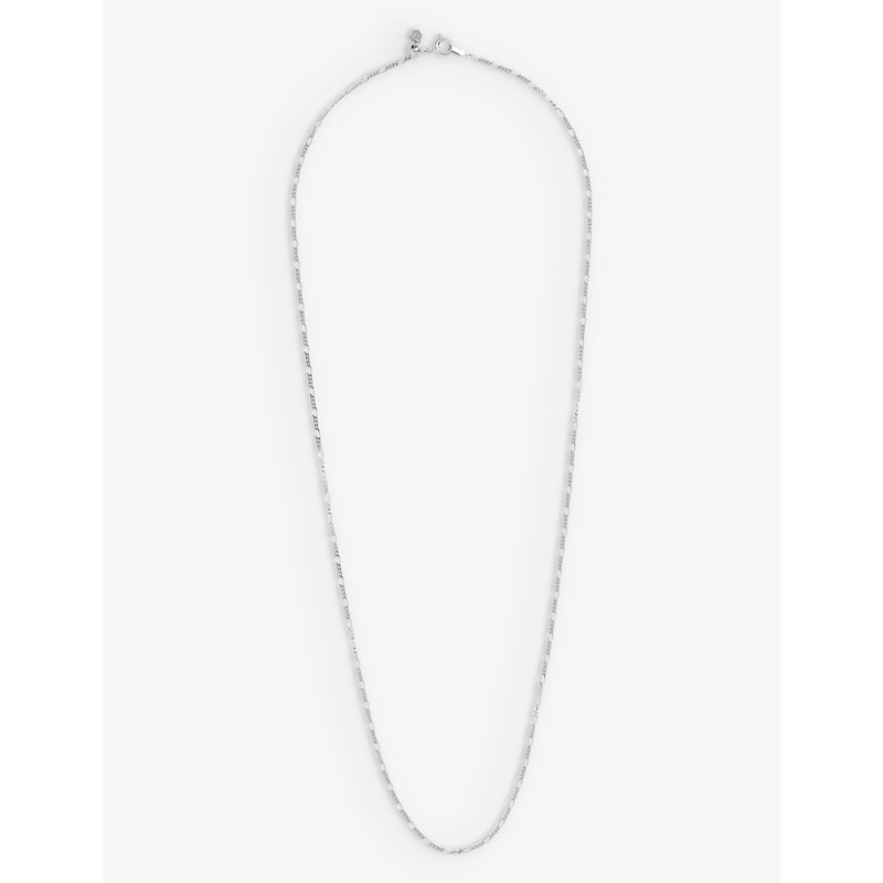 MARIA BLACK KATIE RHODIUM-PLATED STERLING-SILVER CHAIN NECKLACE,64560770