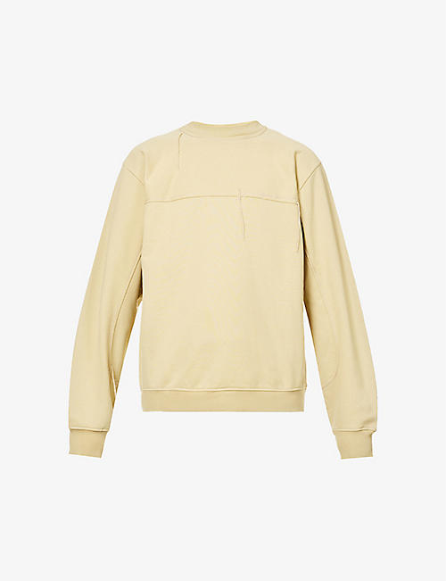 JACQUEMUS: Le Sweatshirt Fio logo-embroidered cotton-jersey sweatshirt