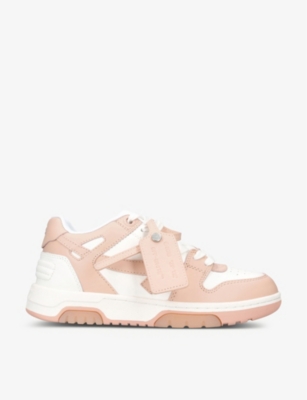 Off-white Off White 'out Of Office' Sneakers In Pale Pink