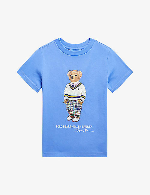 RALPH LAUREN: Polo bear-print cotton-jersey T-shirt 6-14 years