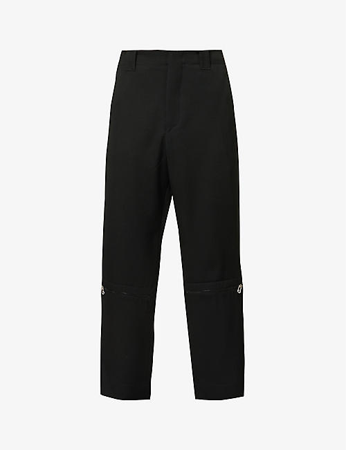 OAMC: Bridwell wide-leg regular-fit wool trousers