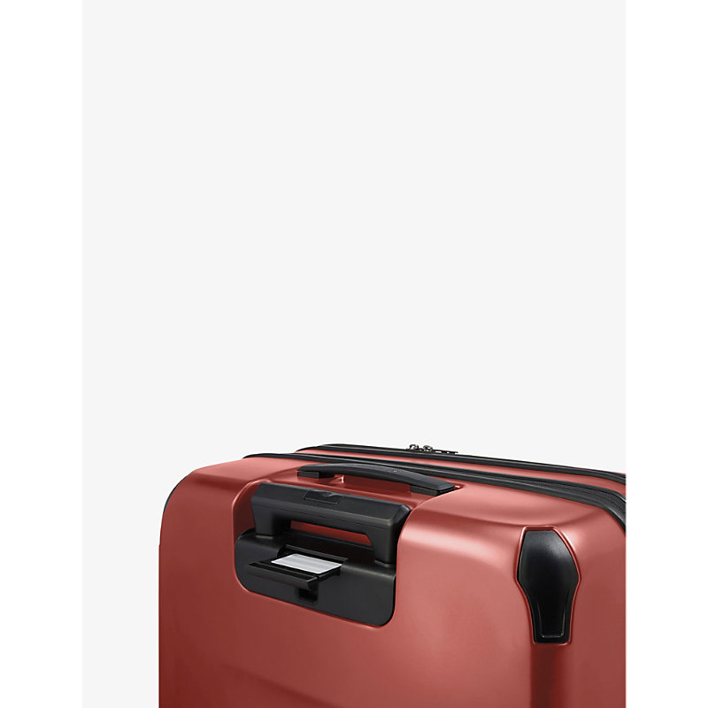 Shop Victorinox Red Spectra 3.0 Expandable Recycled-polycarbonate Suitcase