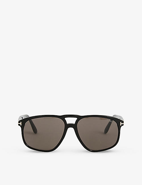 TOM FORD: FT1000 Pierre square-frame acetate sunglasses