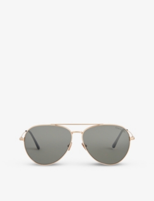 TOM FORD - Benton square-frame sunglasses 