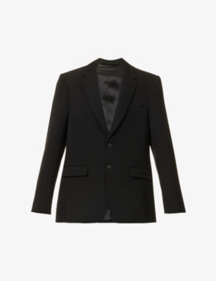 WARDROBE.NYC: Single-breasted V-neck wool blazer