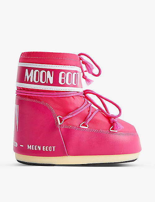 MOON BOOT: Icon Low lace-up nylon ski boots