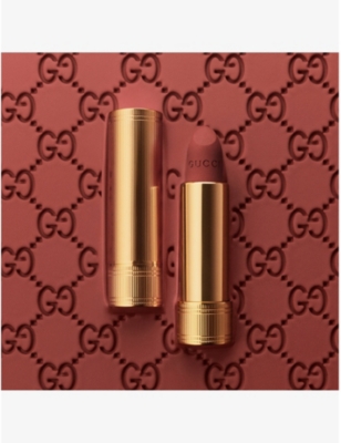 Gucci 519 Pauline Red Rouge À Lèvres Matte Lipstick 3.5g In 519 Pauline Red