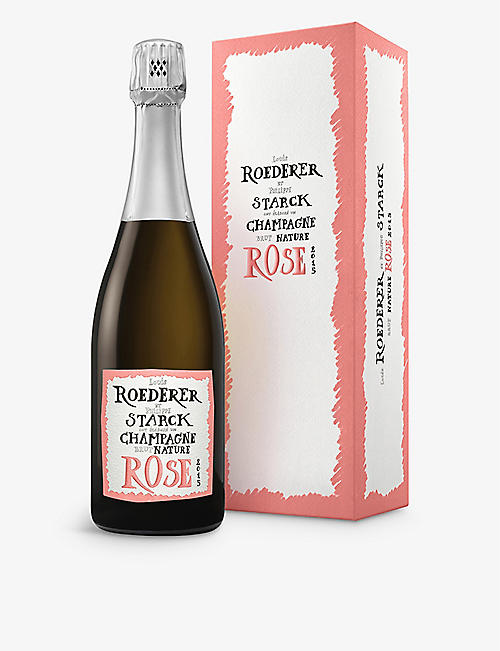 LOUIS ROEDERER: Brut Nature Rosé champagne 750ml