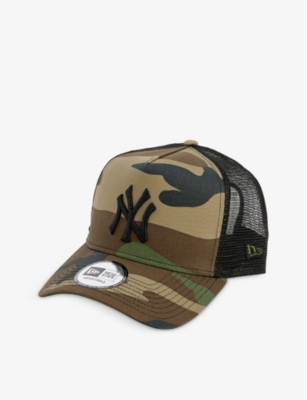 NEW ERA: TRUCKER New York Yankees camouflage cotton and mesh cap