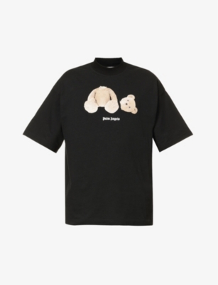 Buy Palm Angels Teddy Bear Logo T-shirt - White At 50% Off