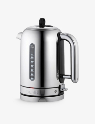 DUALIT: Classic Polished Stainless-Steel Kettle 1.7L