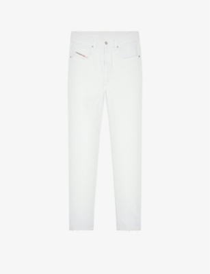 DIESEL: 2019 D-Strukt brand-patch slim-fit stretch-denim jeans