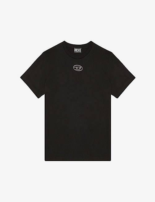 DIESEL: T-Diegor-G13 logo cotton-jersey T-shirt
